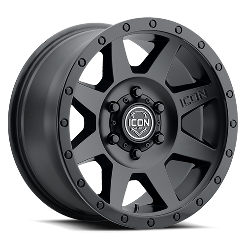 Icon Alloys | Rebound Double Black | 17 x 8.5 | +25mm Offset