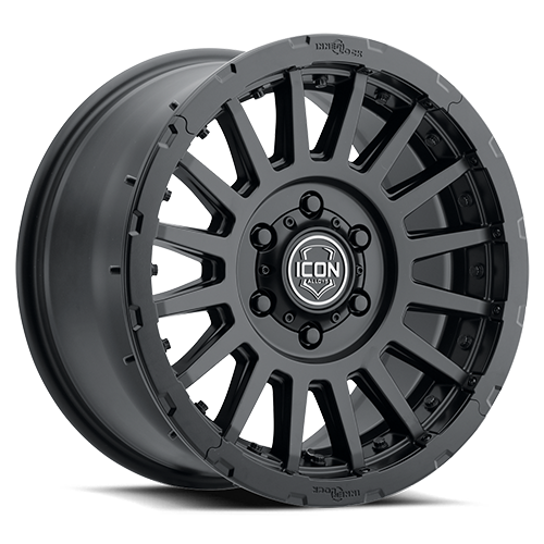 Icon Alloys | Recon Pro Satin Black | 17 x 8.5 | +25mm Offset