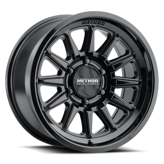 Method Wheels | 323 | Gloss Black | 17x8.5 | 6x5.5 | 0 Offset | 4.72" BS