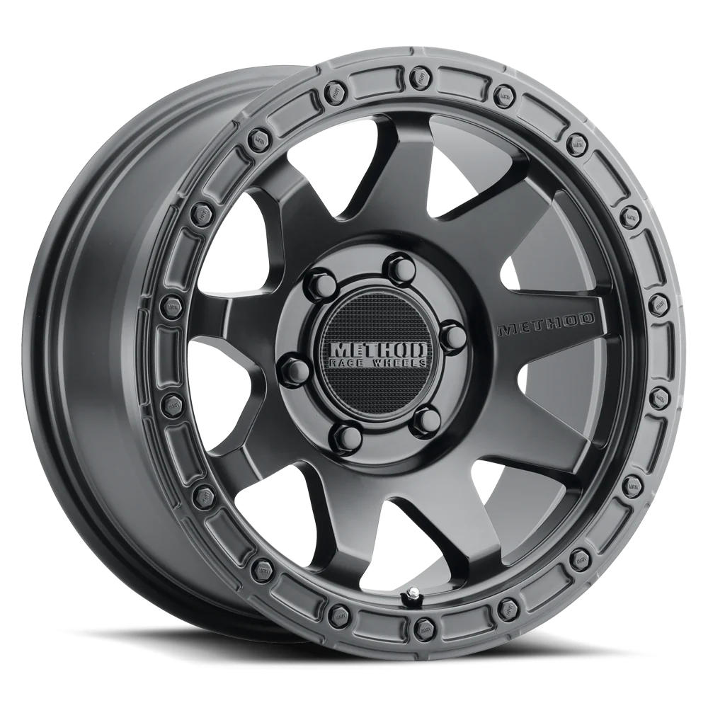 Method Wheels | 317 | Matte Black | 17x8.5 | 6x5.5 | 0 Offset | 4.75" BS