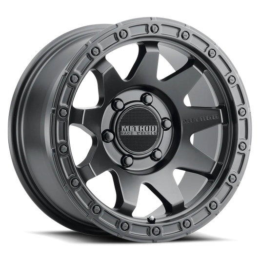 Method Wheels | 317 | Matte Black | 17x8.5 | 6x5.5 | 0 Offset | 4.75" BS
