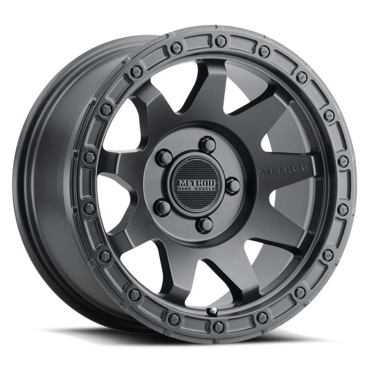 Method Wheels | 317 | Matte Black | 17x8.5 | 5x150 | 0 Offset | 4.75" BS