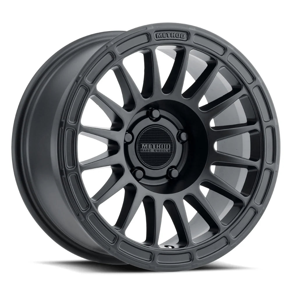 Method Wheels | 314 | Matte Black | 17x7.5 | 5x150 | +25 Offset | 5.2" BS