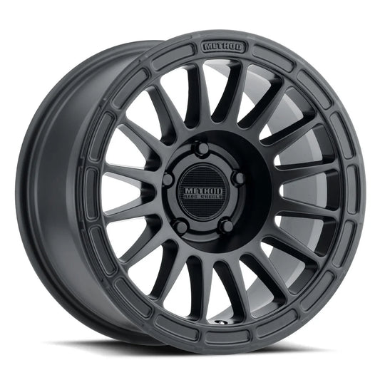 Method Wheels | 314 | Matte Black | 17x7.5 | 5x150 | +25 Offset | 5.2" BS