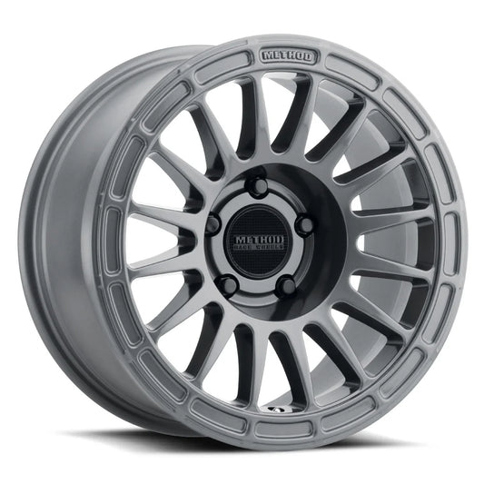 Method Wheels | 314 | Gloss Titanium | 17x7.5 | 5x150 | +25 Offset | 5.2" BS