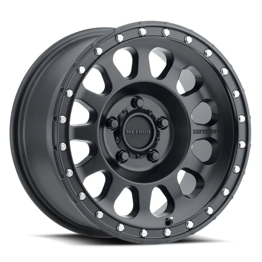Method Wheels | 315 | Matte Black | 17x8.5 | 5x150 | 0 Offset | 4.75" BS