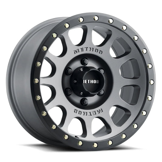 Method Wheels | 305 NV | Titanium | 18x9 | 5x150 | +25 Offset | 6" BS