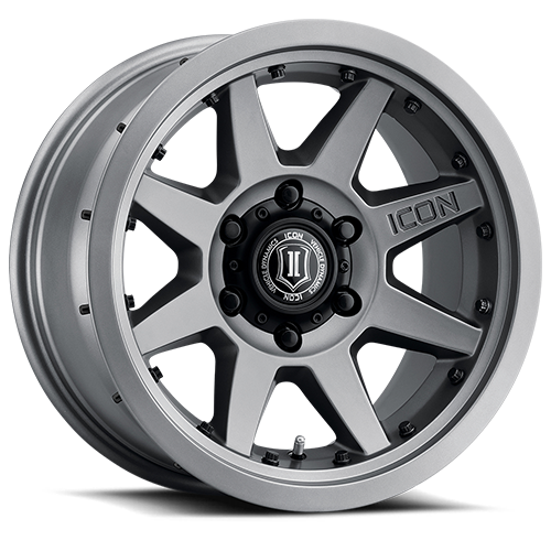 Icon Alloys | Rebound Pro Titanium | 17 x 8.5 | +25mm Offset