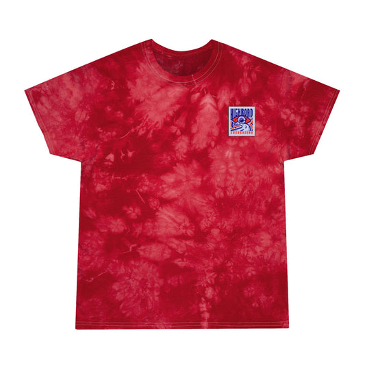 High Road Suspension Red Tie-Dye Logo Tee