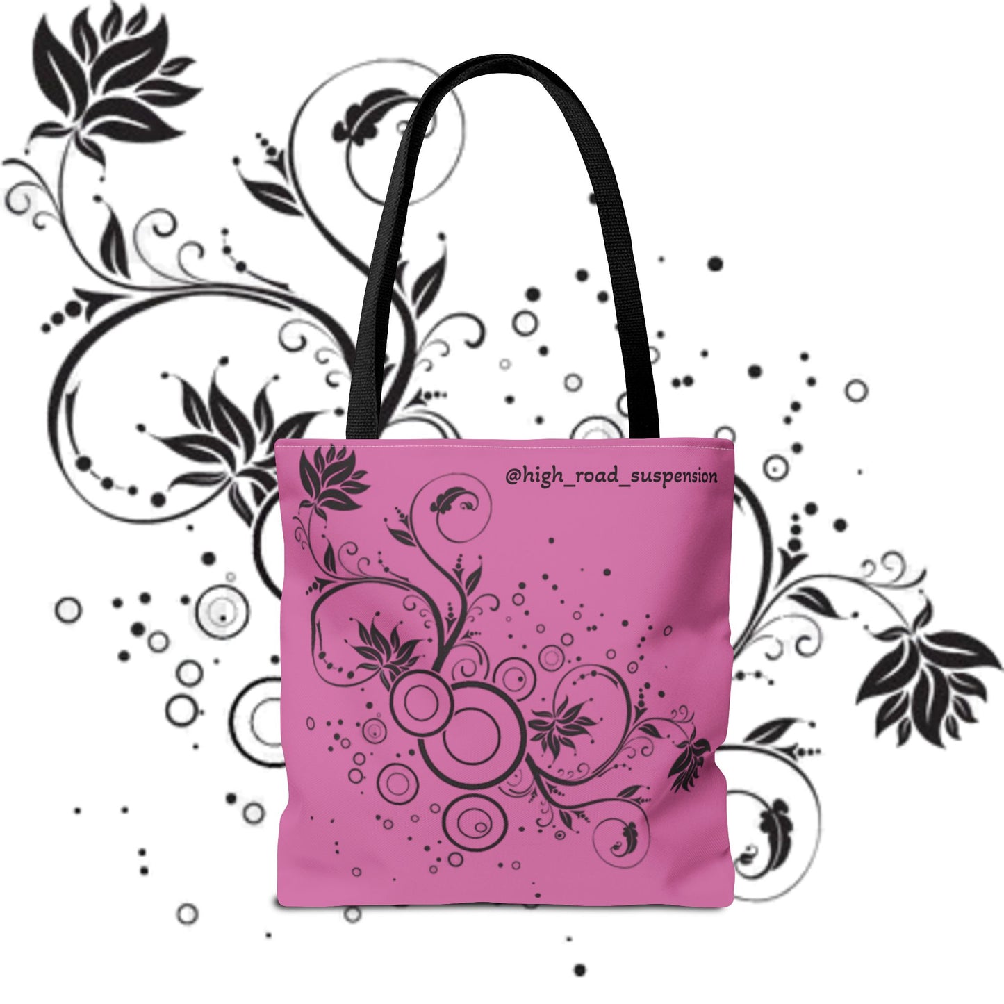 Chic Floral Tote Bag - High Road Suspension