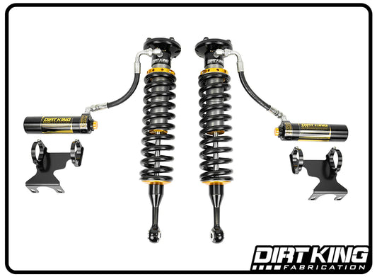 Dirt King | DCA Remote Reservoir Coilovers | 2.5" Body | Toyota Tundra (2007-2021)