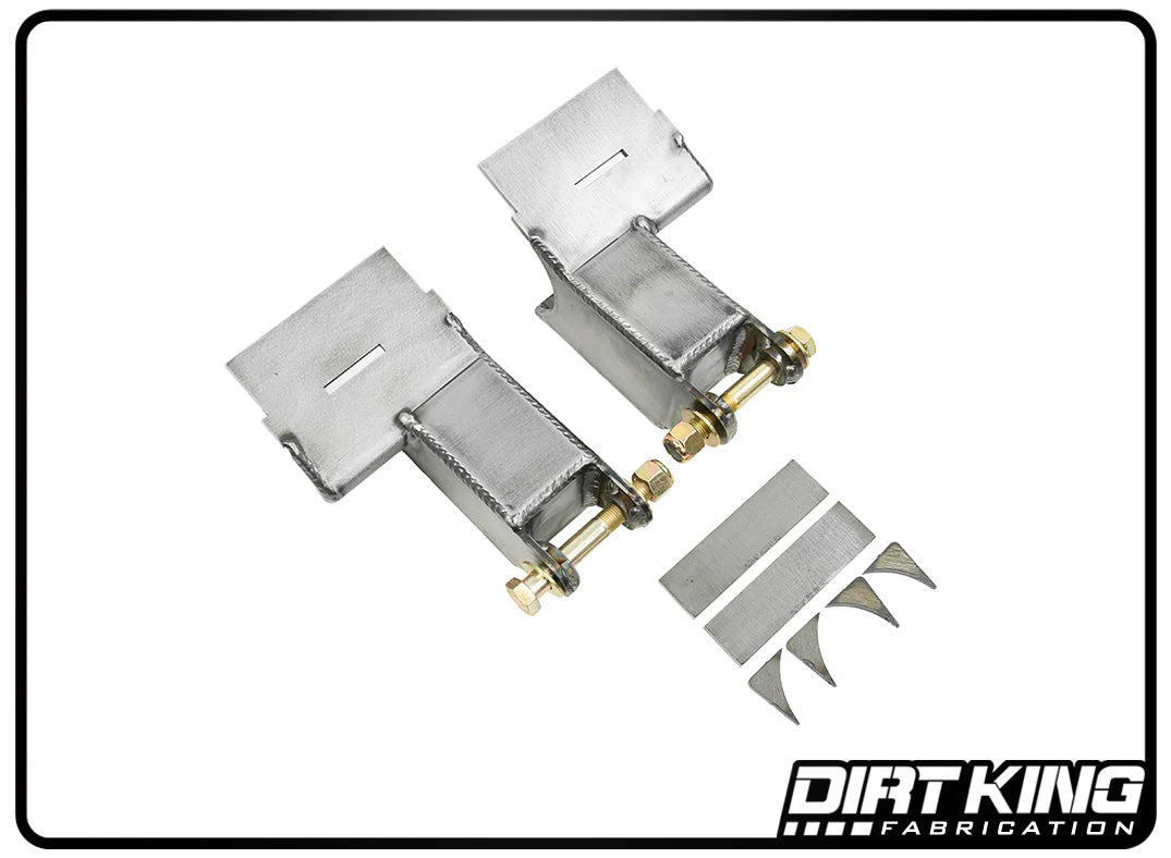 Dirt King | Rear Shock Mounts with Bump Pads | Toyota Tundra (2007-2021)