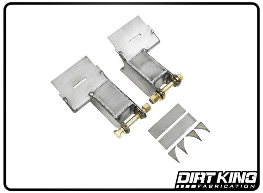 Dirt King | Rear Shock Mounts with Bump Pads | Toyota Tundra (2007-2021)