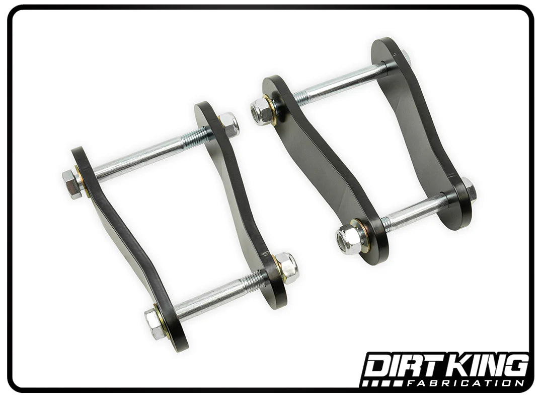 Dirt King | 3/4" Lift Shackles | Toyota Tundra (2007-2021)