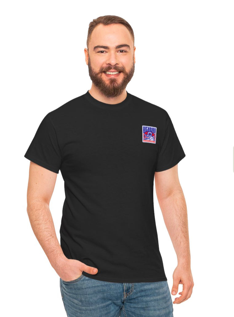 High Road Suspension Black Logo Tee