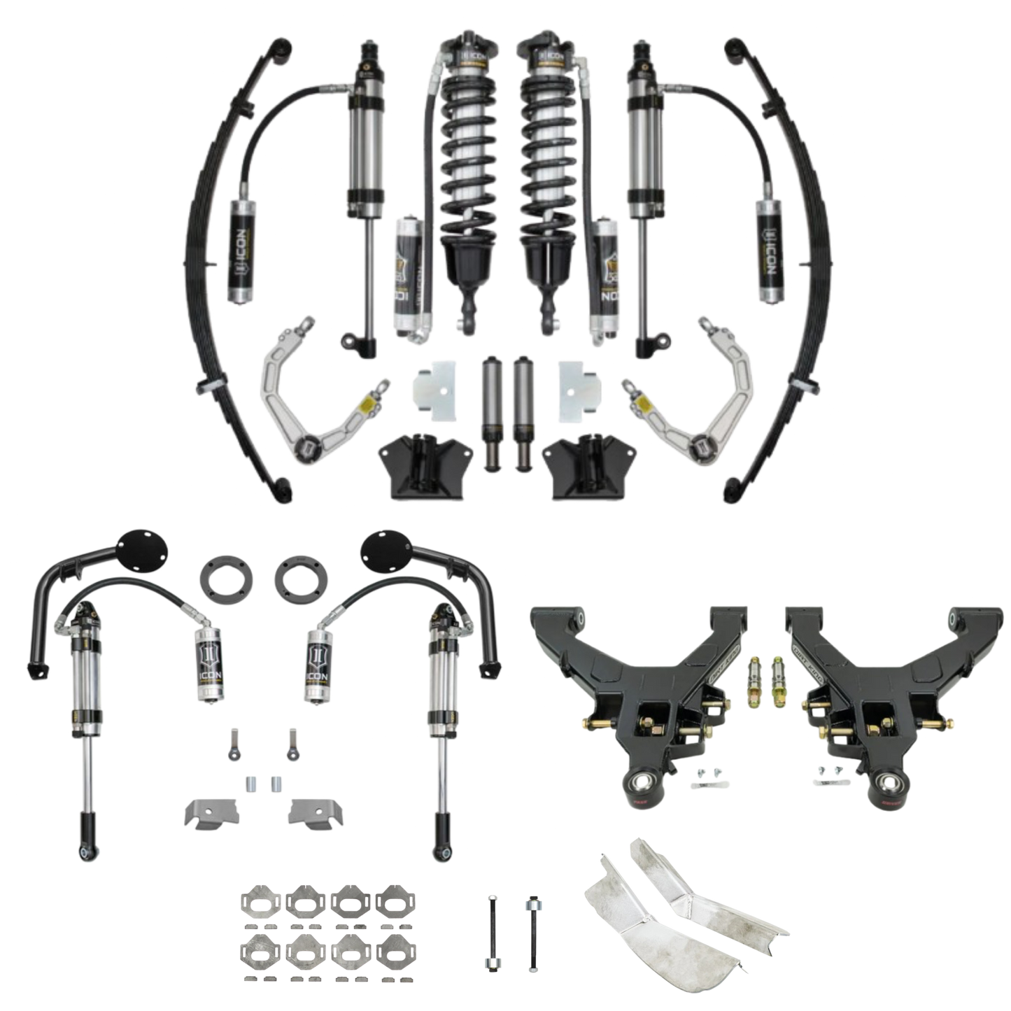 "Shop Build" Icon/Dirt King Mid Travel Kit for Toyota Tundra (2007-2021)