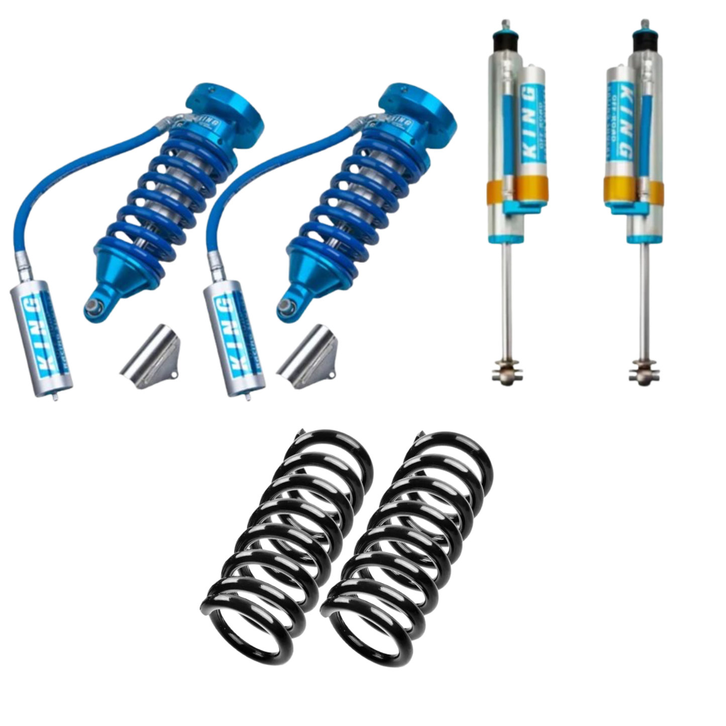 King Shock Replacement | Air Ride Delete Kit | 2017-2024 Nissan Armada | 2014-2024 Infiniti QX80 | Luxury