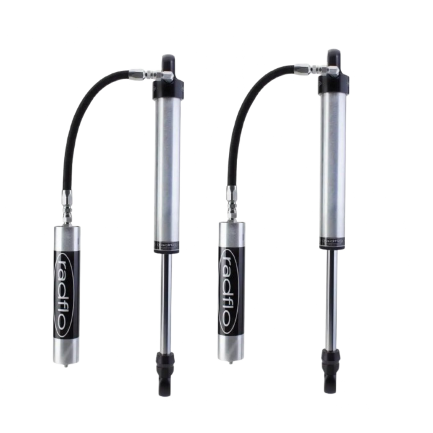 Radflo 2" Body Rear Shocks | 0-1" Rear Lift | Remote Reservoir