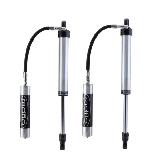 Radflo 2" Body Rear Shocks | 0-1" Rear Lift | Remote Reservoir