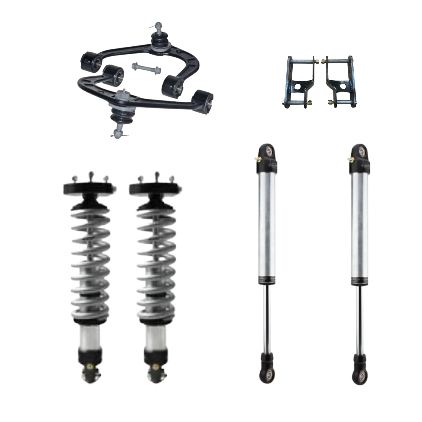 Radflo/SPC 2" Lift Kit w/Shackles | 2005-2021 Nissan Frontier