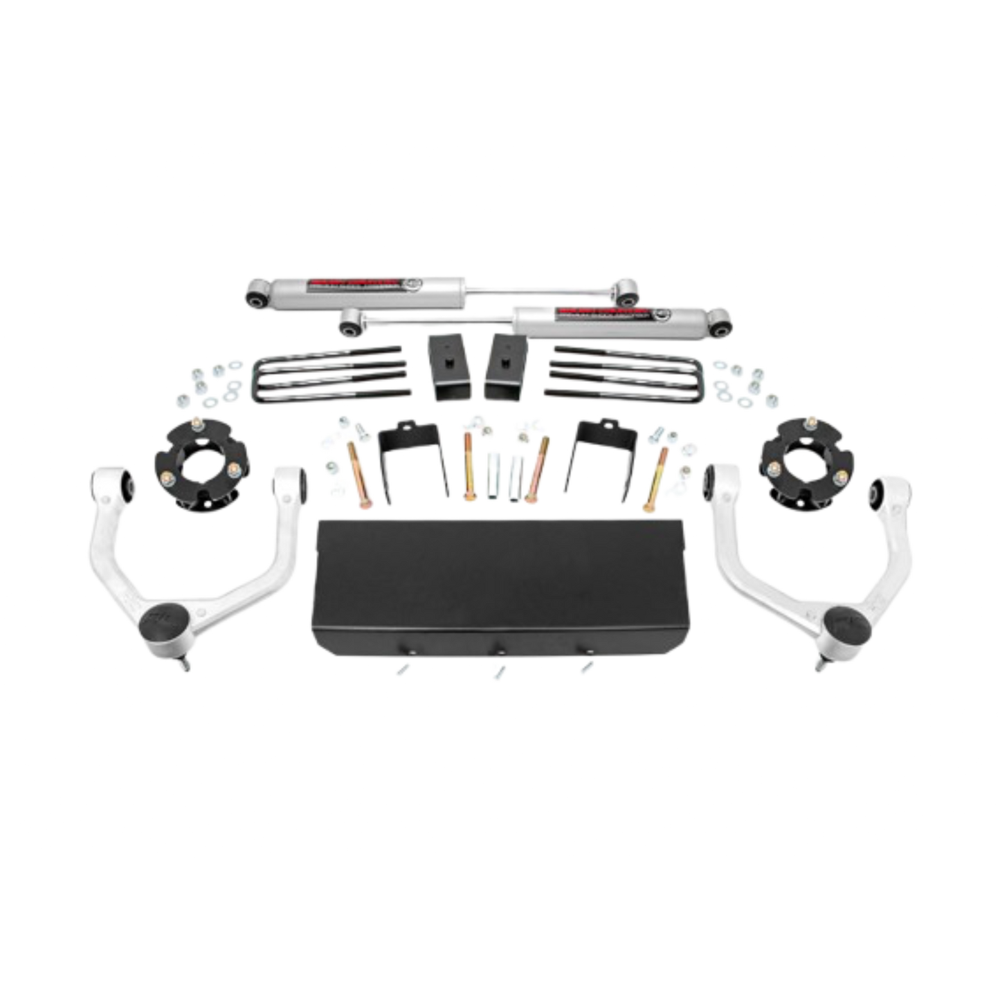 Rough Country | 3"/1" | Strut Spacer Lift Kit | w/Rear Shocks | (2016-2024) Nissan Titan XD | 83630