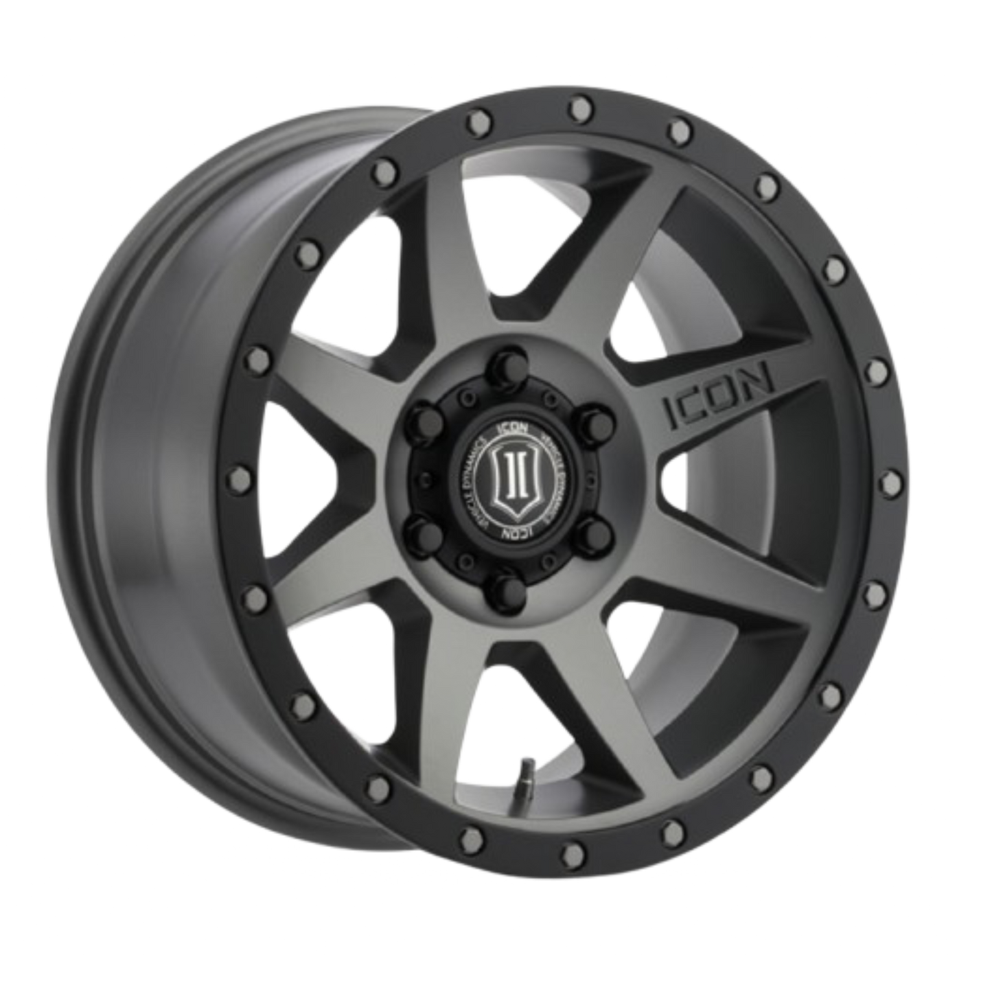 ICON ALLOYS | REBOUND | Titanium | 18x9 | 6x5.5 | 0 Offset | 5" BS