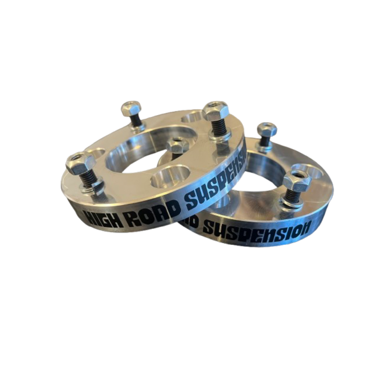2" | CNC Billet | Front Leveling Lift Strut Spacers | Toyota Tundra (2007-2021)