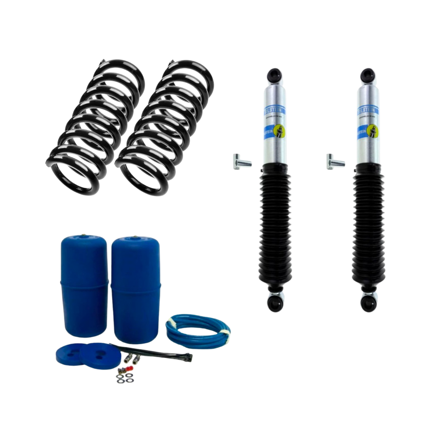 Bilstein Rear Air Shock Delete Kit | W/Aftermarket Air Ride | 2004-2015 Armada or 2004-2010 Infiniti QX56