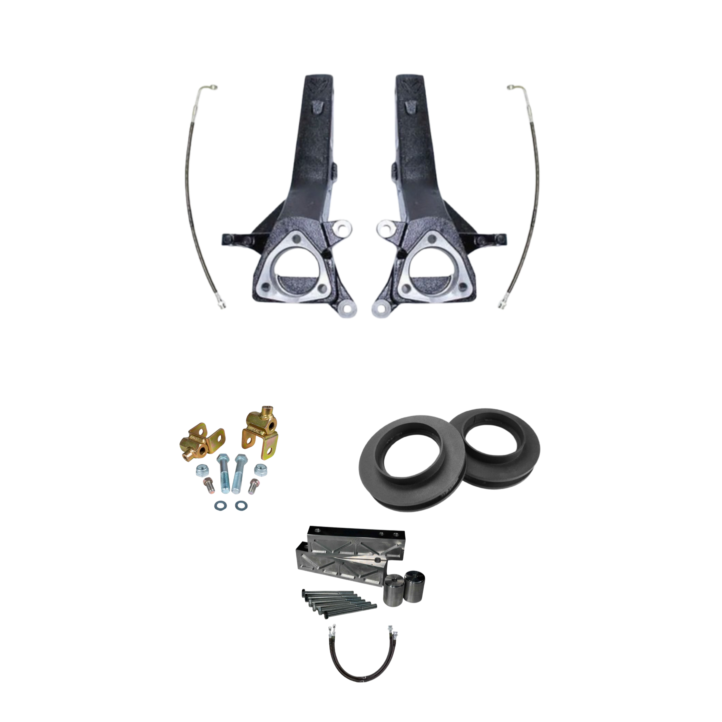 4” Lift Kit | 2WD | 2017-2024 Nissan Armada | 2011-2013 Infiniti QX56 | 2014-2024 Infiniti QX80 (Keep Rear Air Ride)