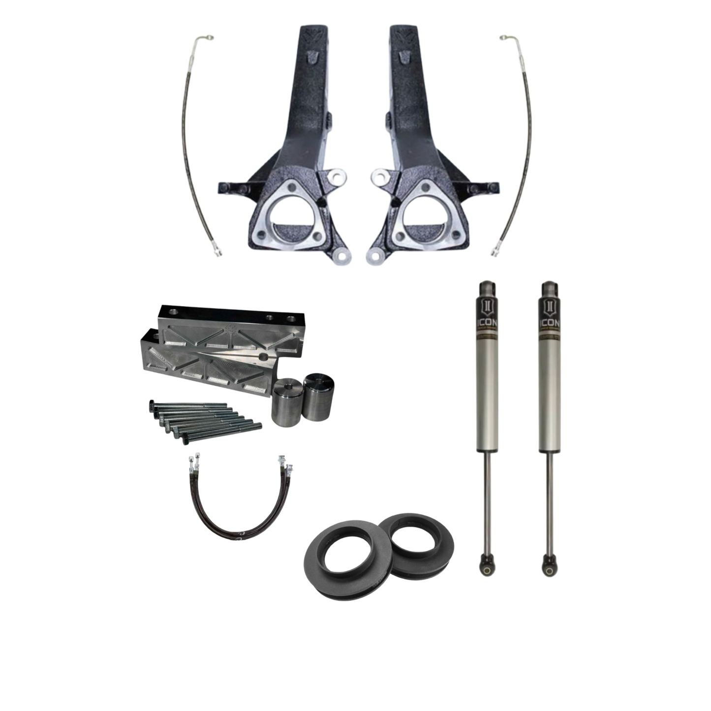 4” Lift Kit | Maxtrac | 2WD | 2004-2015 Nissan Armada and 2004-2010 Infiniti QX56