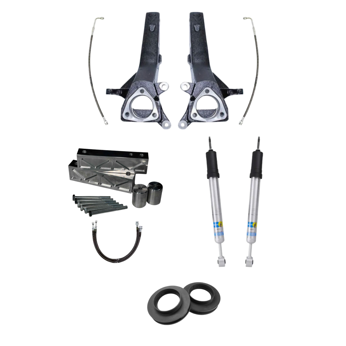 4” Lift Kit | Maxtrac | 2WD | 2017-2024 Nissan Armada | 2011-2013 Infiniti QX56 | 2014-2024 Infiniti QX80