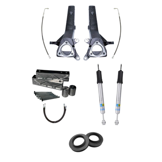 4” Lift Kit | Maxtrac | 2WD | 2017-2024 Nissan Armada | 2011-2013 Infiniti QX56 | 2014-2024 Infiniti QX80