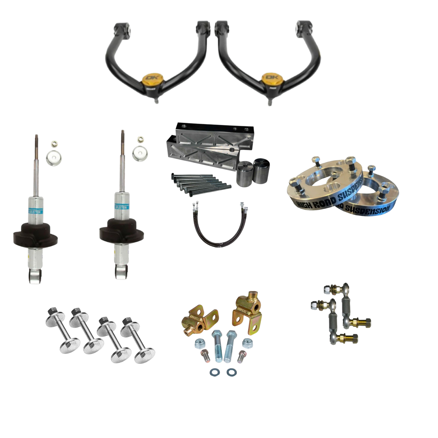 Bilstein | 5100 | 3” Lift Kit | 2017-2024 Nissan Armada | 2011-2014 Infiniti QX56 | 2014-2024 Infiniti QX80 (Keep Rear Air Shocks)