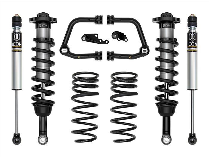 Icon | Stage 2 Suspension System | Tubular | 1.25"-3" Lift Kit