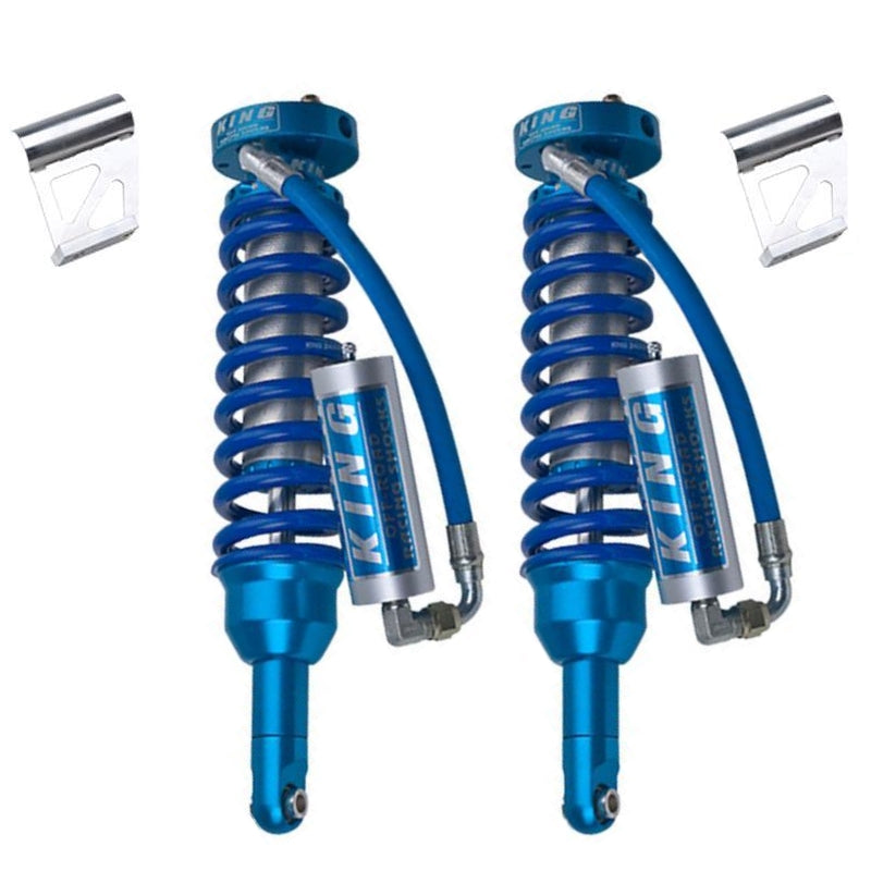 KING External Reservoir Coilovers, Nissan Titan XD Equipped w/6" Bracket Lift Kit (Gas Model)