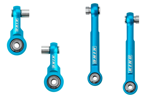 KING | External Reservoir Rear Shocks w/Dampening Knobs | 2.5" Body | 2024+ Toyota Tacoma