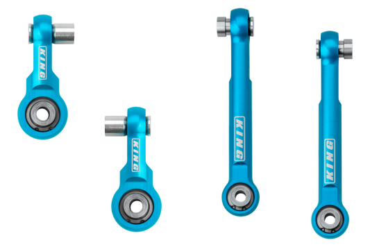 KING | External Reservoir Rear Shocks w/Dampening Knobs | 2.5" Body | 2024+ Toyota Tacoma