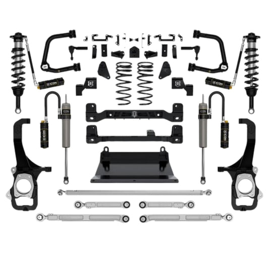 Icon | 6" Lift | Stage 7 Suspension System | W/Billet Upper Control Arms