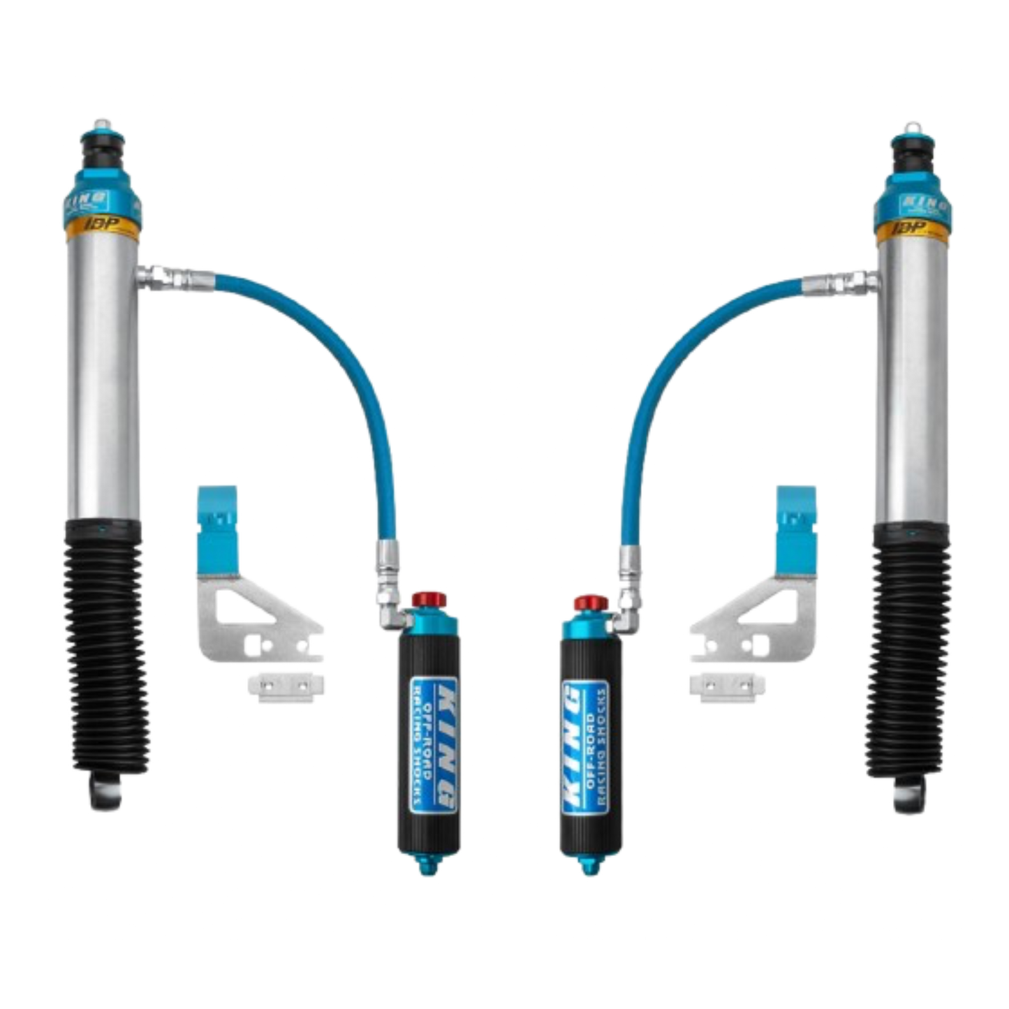 KING External Reservoir 3.0" Rear Shock Absorbers w/Adjusters 2022+ Toyota Tundra