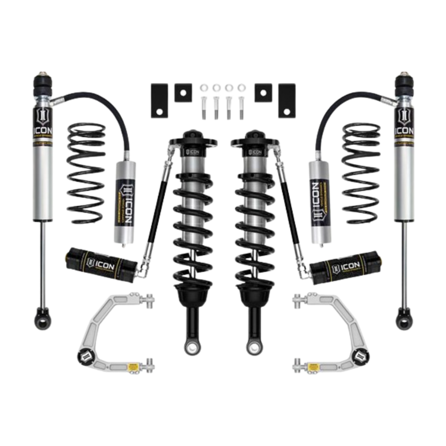 Icon | Stage 6 Suspension System | W/Billet Upper Control Arms | 3-4.5" Lift