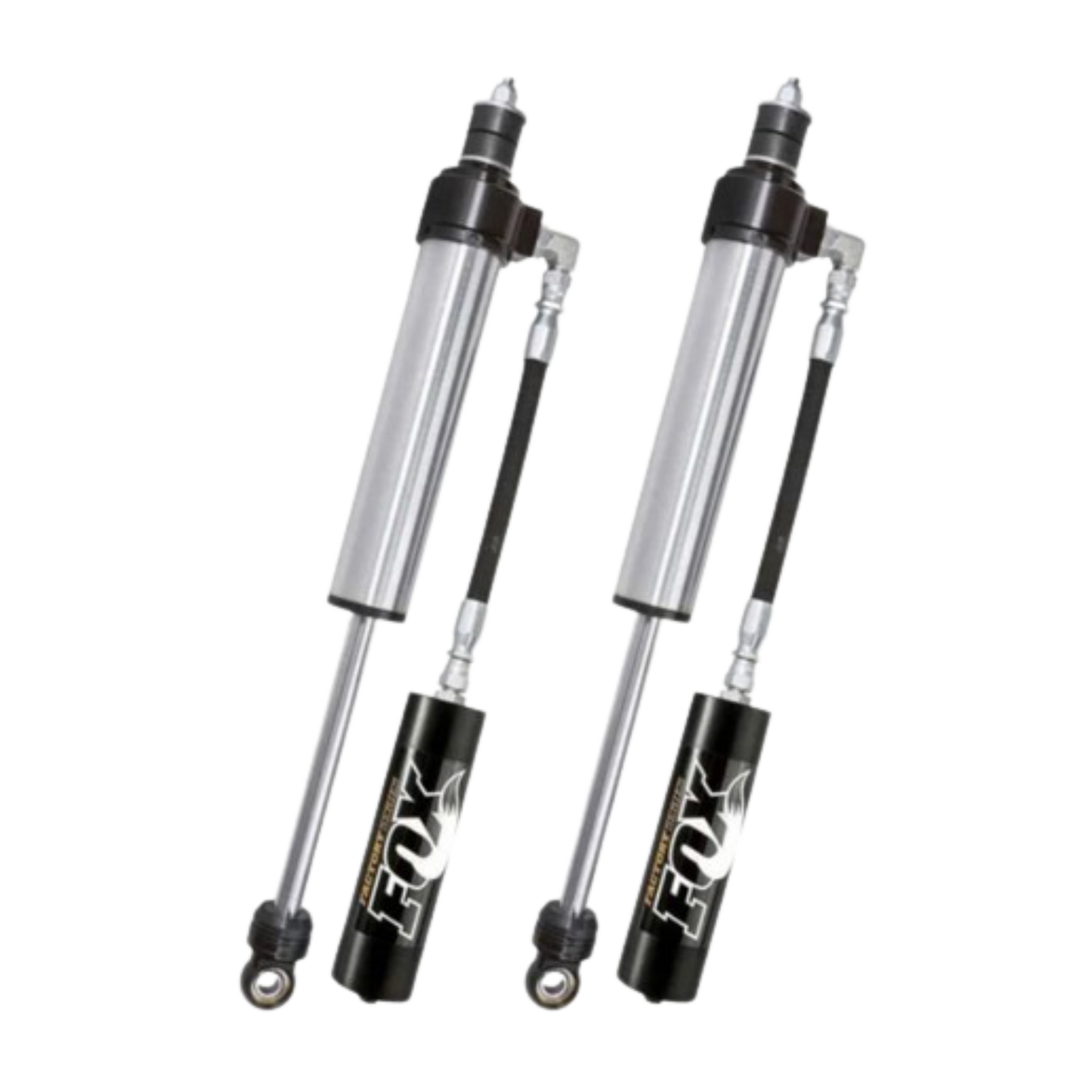 FOX 2.5" Body External Reservoir Rear Shocks For 0-1.5" Rear Lift, 2005-2023 Toyota Tacoma