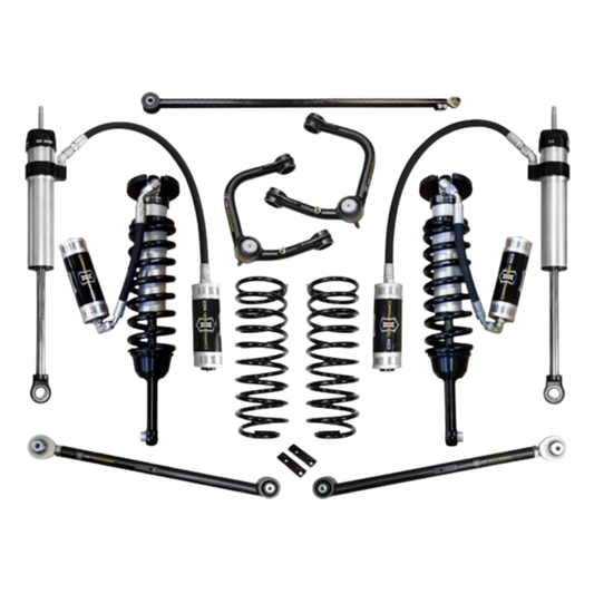 Icon | Stage 5 | 0-3.5" Lift | With Tubular Upper Control Arms | 2010-2023 Lexus GX460 | K53185T