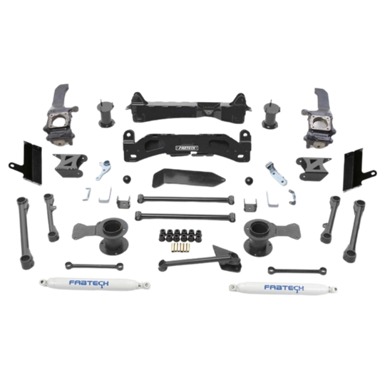 Fabtech | 6" Basic Bracket Lift Kit | 2010-2023 Toyota 4Runner | (No KDSS) | K7066