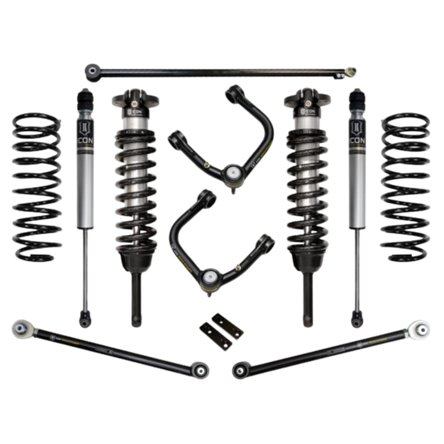 Icon | Stage 3 | 0-3.5" | Suspension System W/Tubular Upper Control Arms | (2010-2023) Lexus GX460 | K53183T