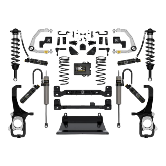Icon | 6" Lift | Stage 8 Suspension System | W/Billet Upper Control Arms