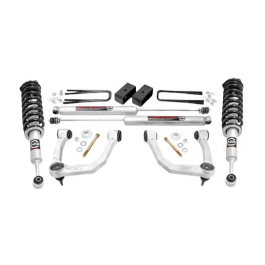 Rough Country | 3.5" Lift Kit | W/Rear Lift Blocks | (2005-2023) Toyota Tacoma