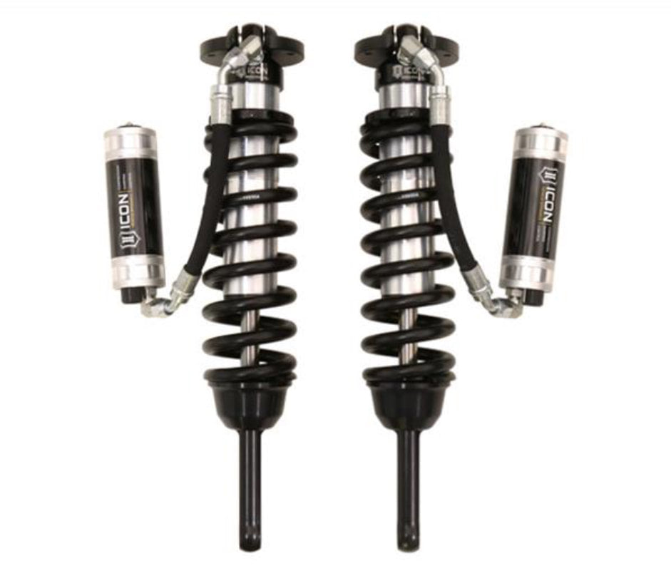 Icon | Remote Reservoir Extended Travel Coilovers | Equipped W/700lb Springs | Dampening Adjustment Knobs | Toyota 4Runner or Toyota FJ Cruiser or Lexus GX460 | 58747C