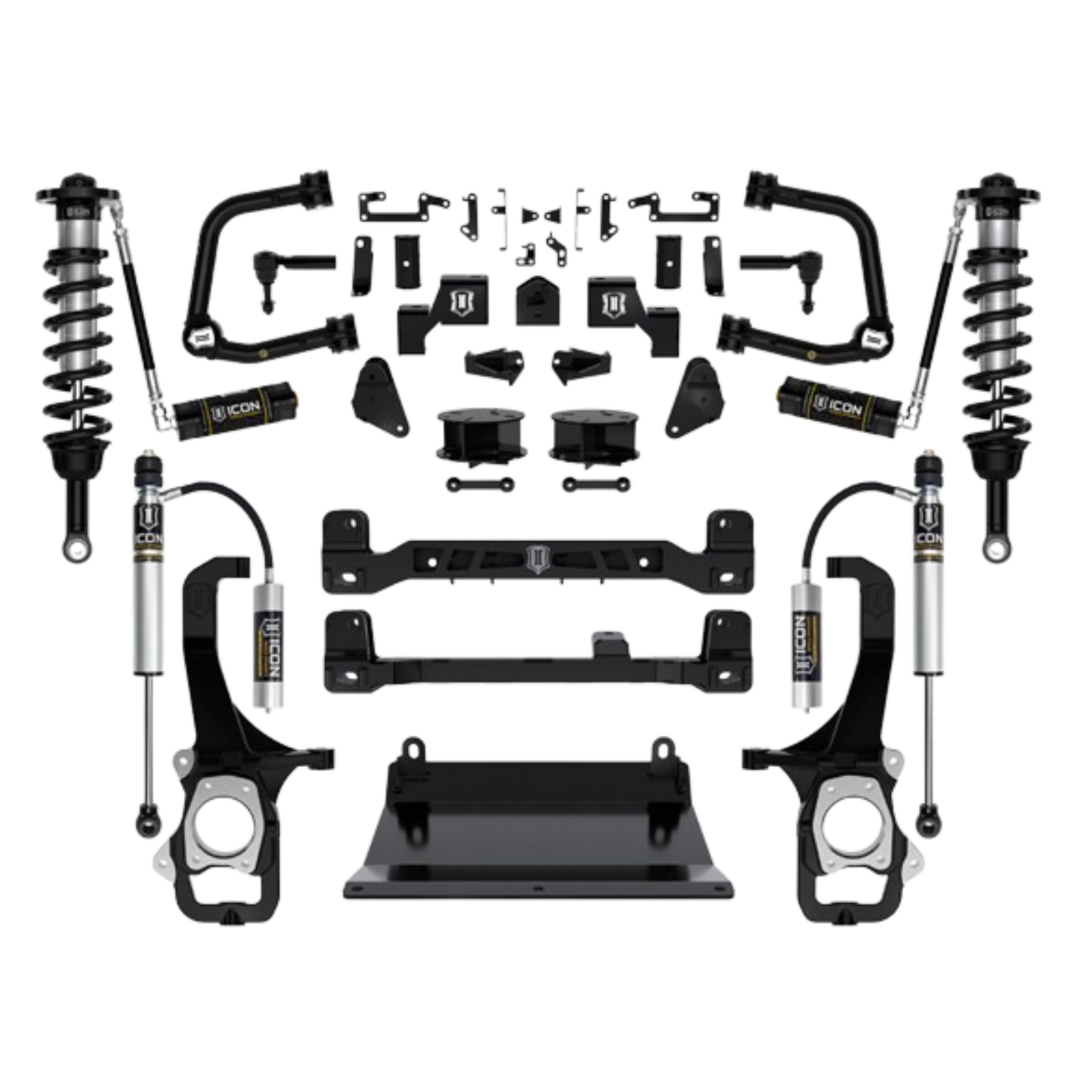 Icon | 6" Lift | Stage 3 Suspension System | W/Tubular Upper Control Arms