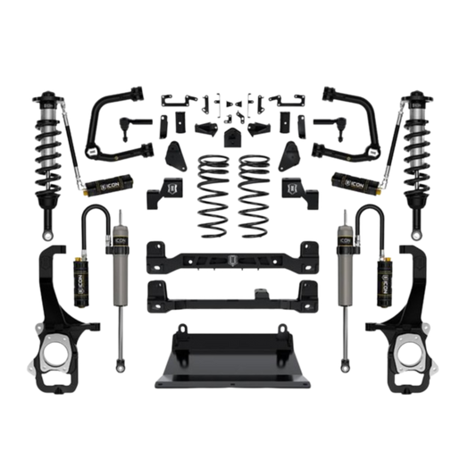 Icon | 6" Lift | Stage 6 Suspension System | W/Tubular Upper Control Arms
