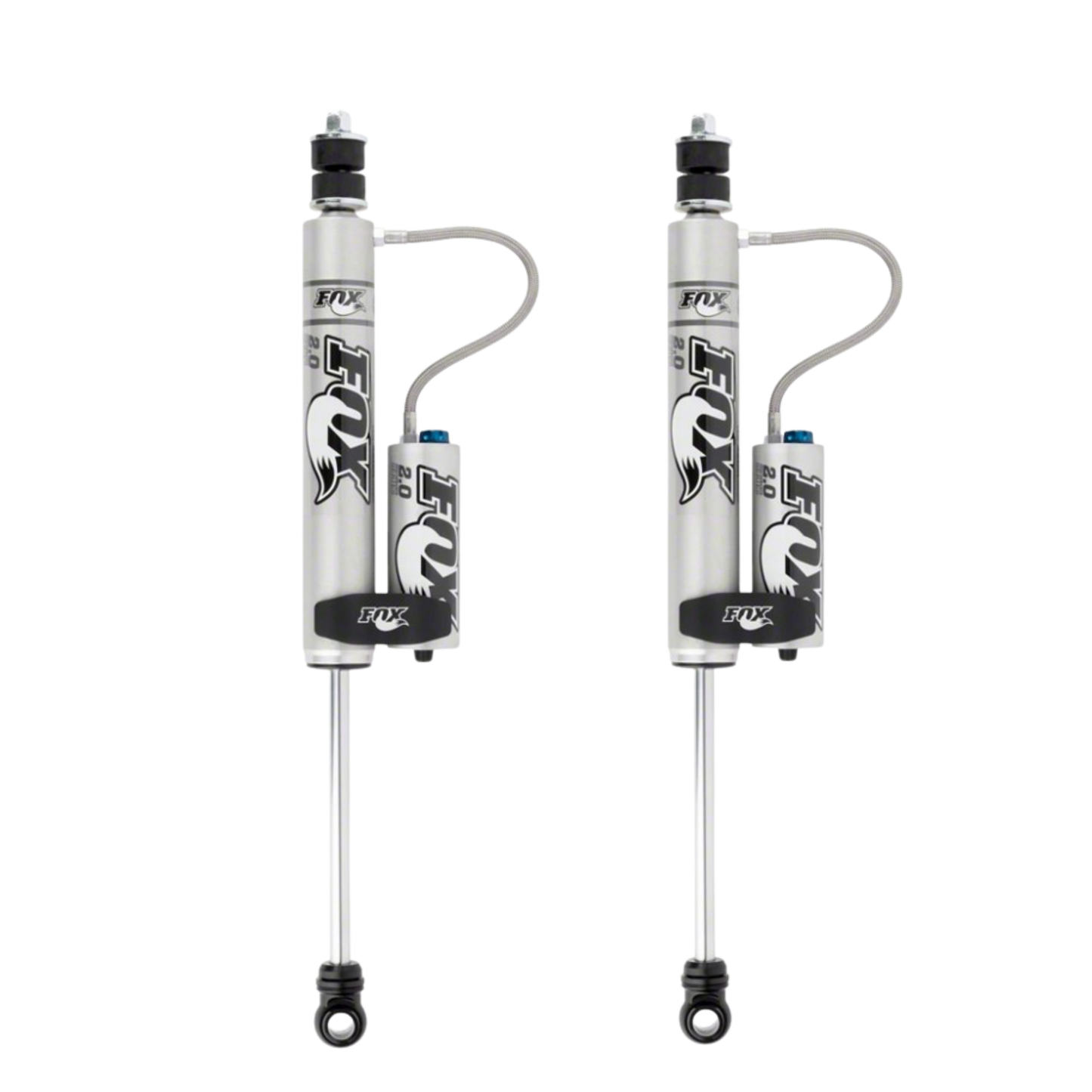 FOX | 2" Body External Reservoir Rear Shocks | For 2-3" Rear Lift | W/Dampening Adjustment Knobs, |Toyota 4Runner or FJ Cruiser | 985-26-118